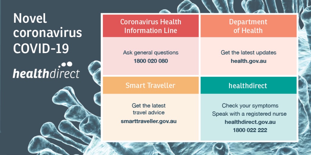 coronavirus - where to get help